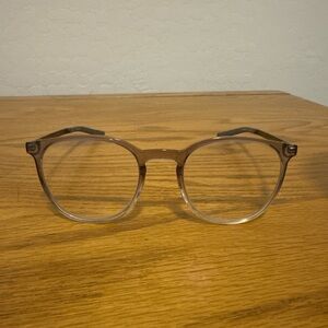 NIKE JUST DO IT 7280 036 Grey Crystal/Brown Eyeglasses Frame 50-20-145 Swoosh